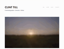 Tablet Screenshot of clinttill.net